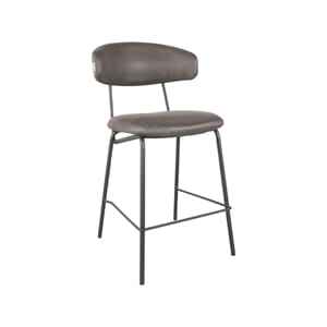 ZACK BAR CHAIR LOW ANTRACIT