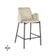 JONI BAR CHAIR LOW BEIGE ELEGANCE