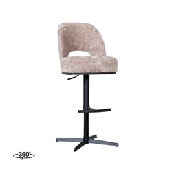 GRIMAUD BAR CHAIR NATUREL/BLACK