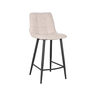 JELT BAR STOOL LOW NATURAL BOUCLE