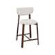 MIKA BAR CHAIR LOW WALNUT/NATURAL