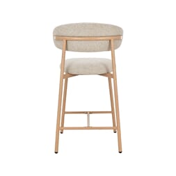 KAITO BAR CHAIR LOW OAK/BEIGE