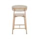 KAITO BAR CHAIR LOW OAK/BEIGE