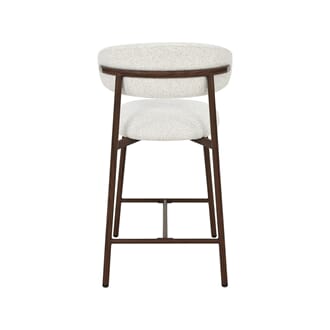 KAITO BAR CHAIR LOW WALNUT/NATURAL
