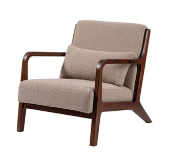 CELINA FAUTEUIL DARK BROWN