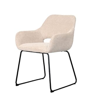 BOSTON DINING CHAIR SIERRA ECRU W58/D59/H82