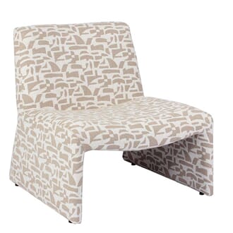 GEORGIA FAUTEUIL PATTERN SAND W74 X D76 X H76