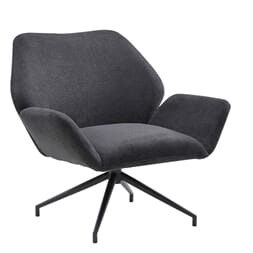 PORTLAND ROTATING FAUTEUIL SIERRA ANTHRACITE W84XD78XH78