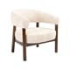 ALEGRA LOUNGE CHAIR NATURAL/SMOKE
