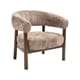 ALEGRA LOUNGE CHAIR TAUPE/SMOKE