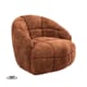 BUBBLE LOUNGE CHAIR BURGUNDY RUBY
