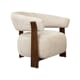 NICE LOUNGE CHAIR NATURAL/WALNUT