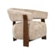 NICE LOUNGE CHAIR BEIGE/WALNUT