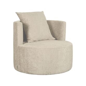SEE MEE! LOUNGE CHAIR LARGE BEIGE ELEGANCE