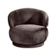 LOBBY LOUNGE CHAIR BLACK VELVET