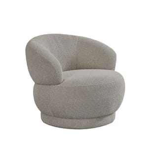 ALVITO LOUNGE CHAIR ROYAL MUSHROOM BOUCLE