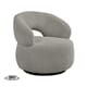 NUSEANNA LOUNGE CHAIR ROYAL MUSHROOM BOUCLE