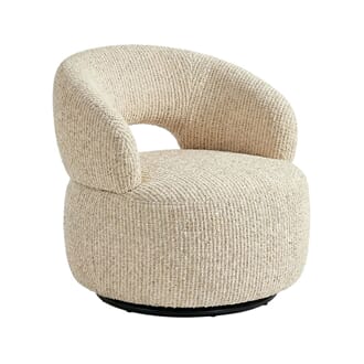 NUSANNA LOUNGE CHAIR NATURAL SILENCIO