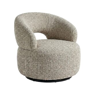 NUSANNA LOUNGE CHAIR TAUPE SILENCIO