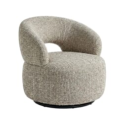 NUSANNA LOUNGE CHAIR TAUPE SILENCIO