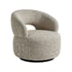 NUSANNA LOUNGE CHAIR TAUPE SILENCIO