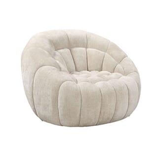 CLOUD SVIVEL LOUNGE CHAIR NATURAL ELITE
