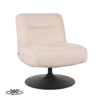 ELI LOUNGE CHAIR NATURAL BOUCLE