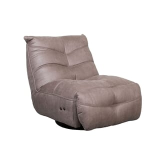 POWERNAP ELECTRIC TAUPE MICROSUEDE