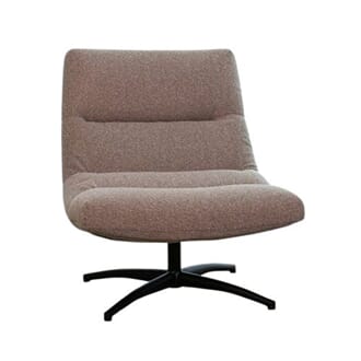 CALIX LOUNGE CHAIR MUSHROOM ROYAL BOUCLE