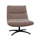CALIX LOUNGE CHAIR MUSHROOM ROYAL BOUCLE