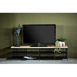 SEATTLE TV SIDE TABLE OAK 160X35X40 CM