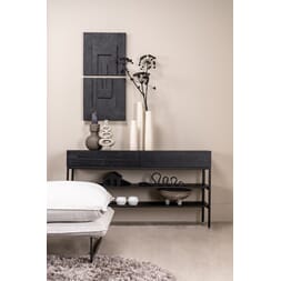 DAWSON SIDE TABLE BLACK 145X35X78 CM