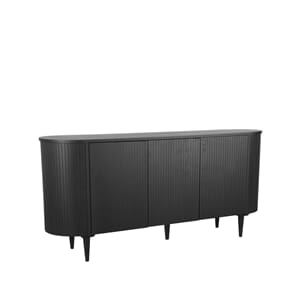 OLIVIA SIDEBOARD BLACK 180 x 47 x 85 CM