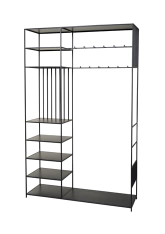 SEATTLE GARDEROBE CABINET 115X35x185 CM