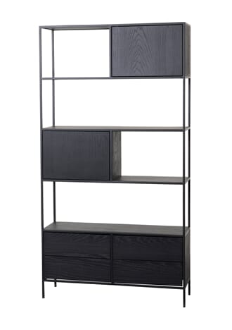 IMPERIAL CABINET BLACK 100x35x190