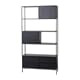 IMPERIAL CABINET BLACK 100x35x190