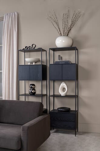 IMPERIAL CABINET BLACK 60x35x190