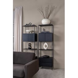IMPERIAL CABINET BLACK 60x35x190
