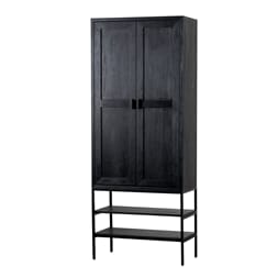 DAWSON CABINET BLACK 80X40X201 CM