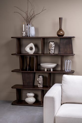 CORNELIS CABINET WALNUT W140 X D35 X H150