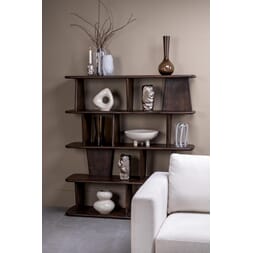 CORNELIS CABINET WALNUT W140 X D35 X H150