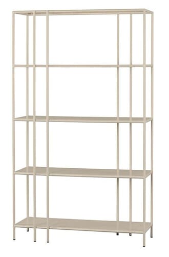 TEXAS CABINET OFF-WHITE W100/D35/H170