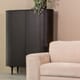OLIVIA HIGH CABINET BLACK