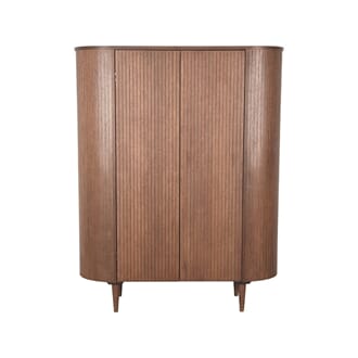 OLIVIA HIGH CABINET WALNUT