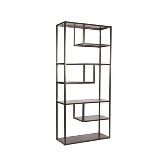 HIGH CABINET VINTAGE METAL 85 X 33 X 188 CM