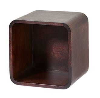 SPRINGFIELD WALL SHELF WALNUT W28/D25/H28