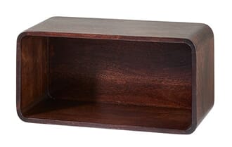 SPRINGFIELD WALL SHELF WALNUT W56/D25/H28