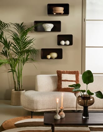 SPRINGFIELD WALL SHELF WALNUT W70/D25/H28