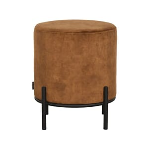 TROY POUFF M OCHER VELOUR