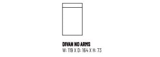 FERRARA DIVAN NO ARMS CYCLAMEN BEIGE 2